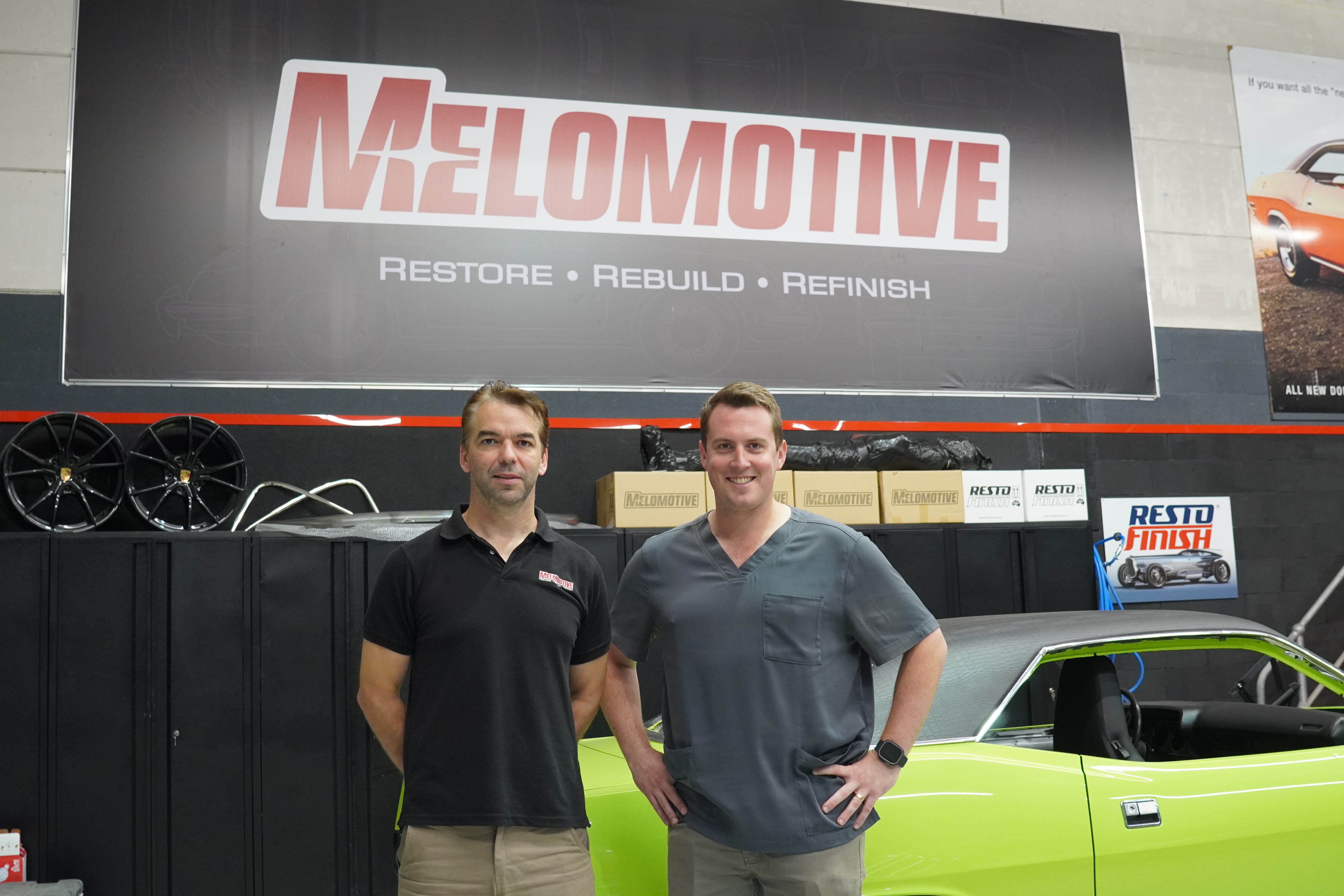 SUPPORT FOR LOCAL CAR RESTORATION BUSINESS Main Image