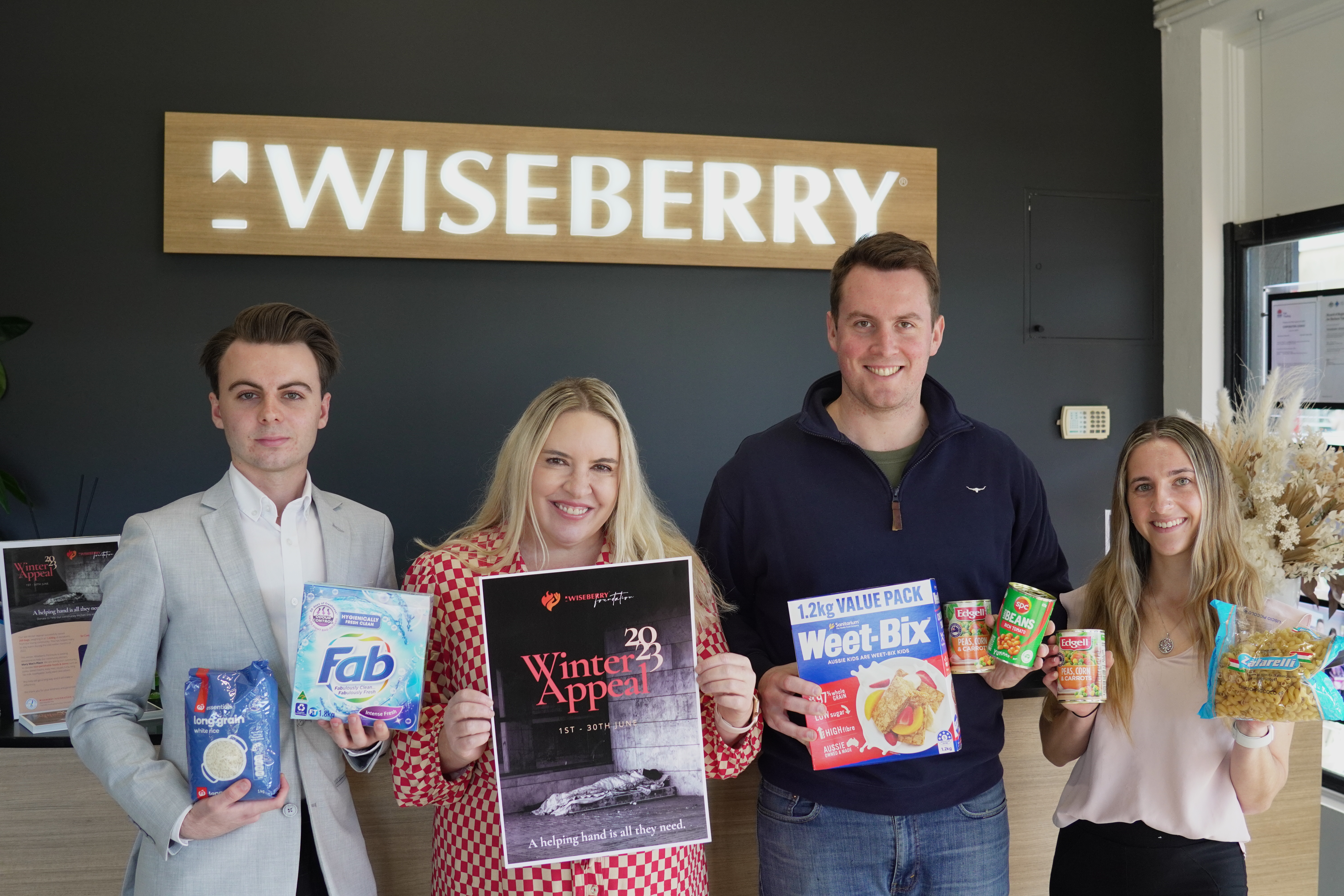 DR REID ENCOURAGES COMMUNITY SUPPORT FOR WISEBERRY FOUNDATION WINTER APPEAL 2023 Main Image