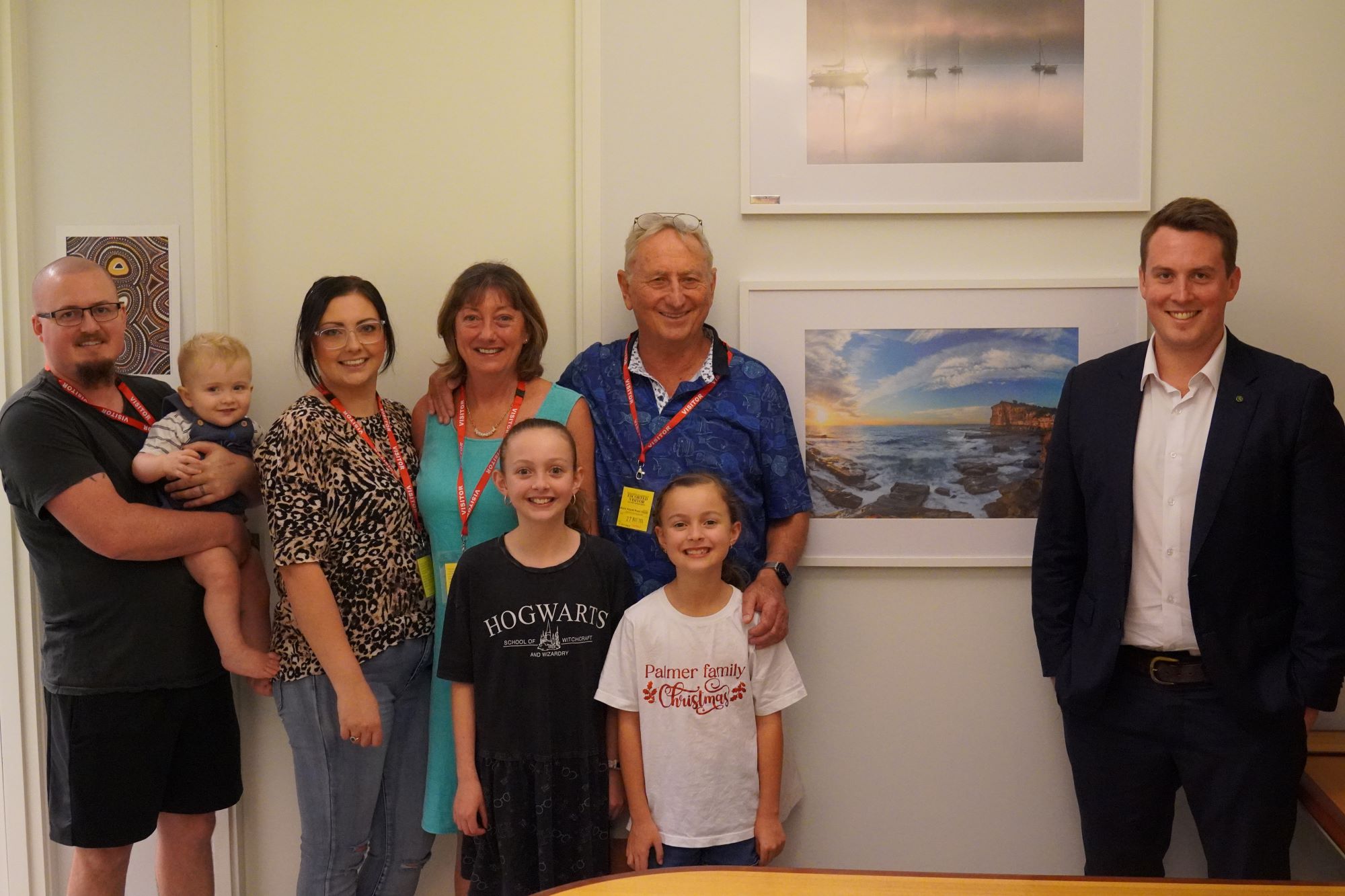 HASKELLS VISIT PARLIAMENT TO SEE WINNING PHOTOGRAPH ON DISPLAY Main Image
