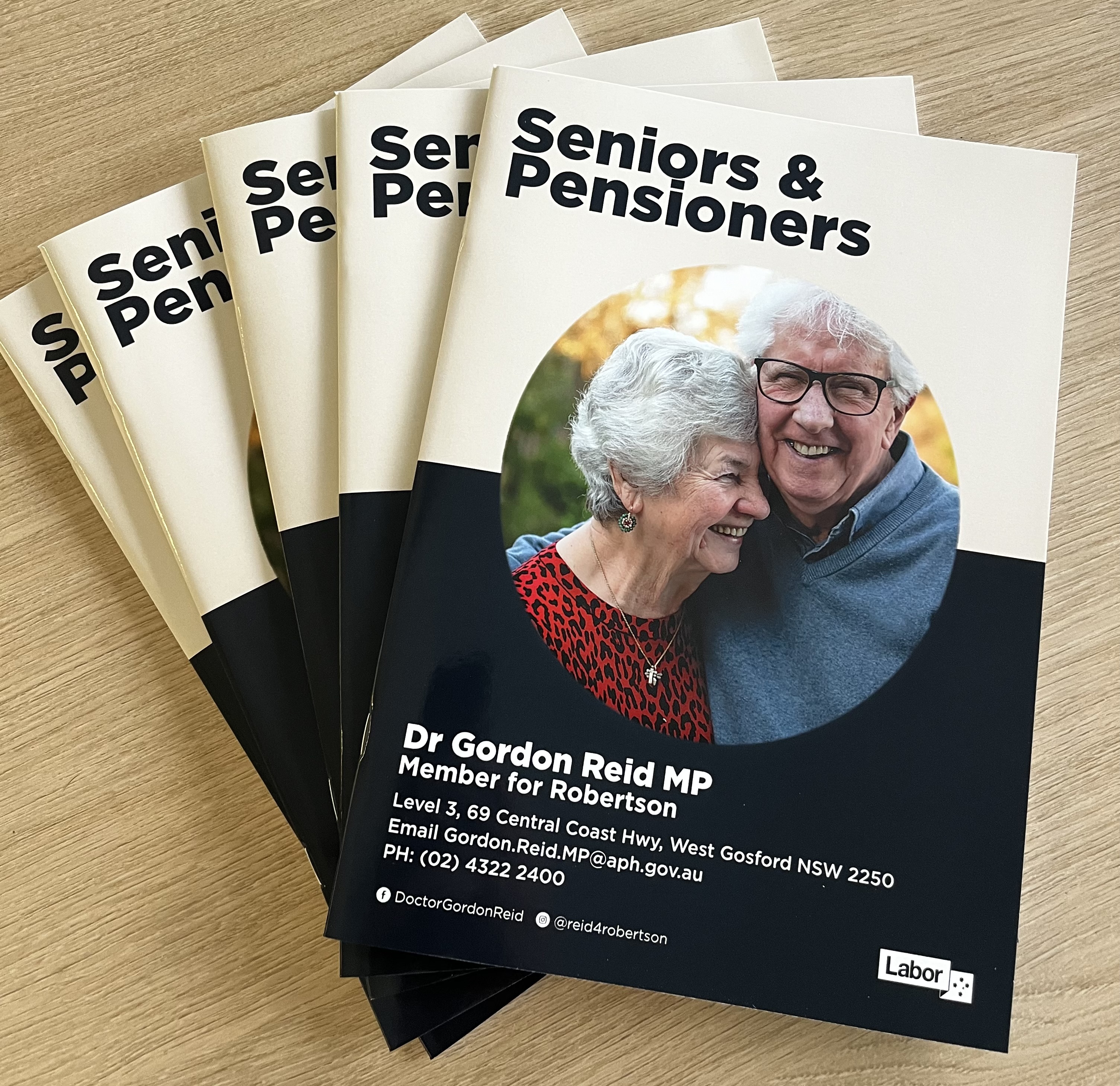 Pensioners' and Seniors' Booklet Main Image