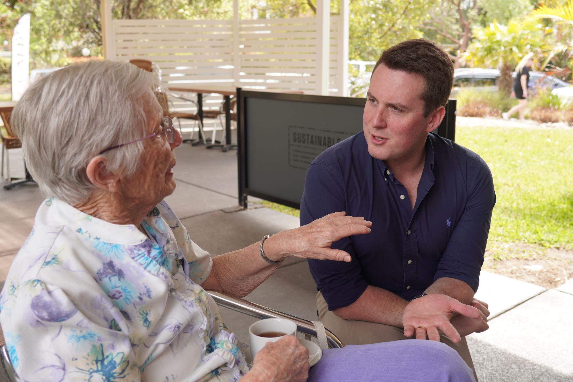 MINISTER FOR HEALTH VISITS EVERGREEN WEST GOSFORD Main Image