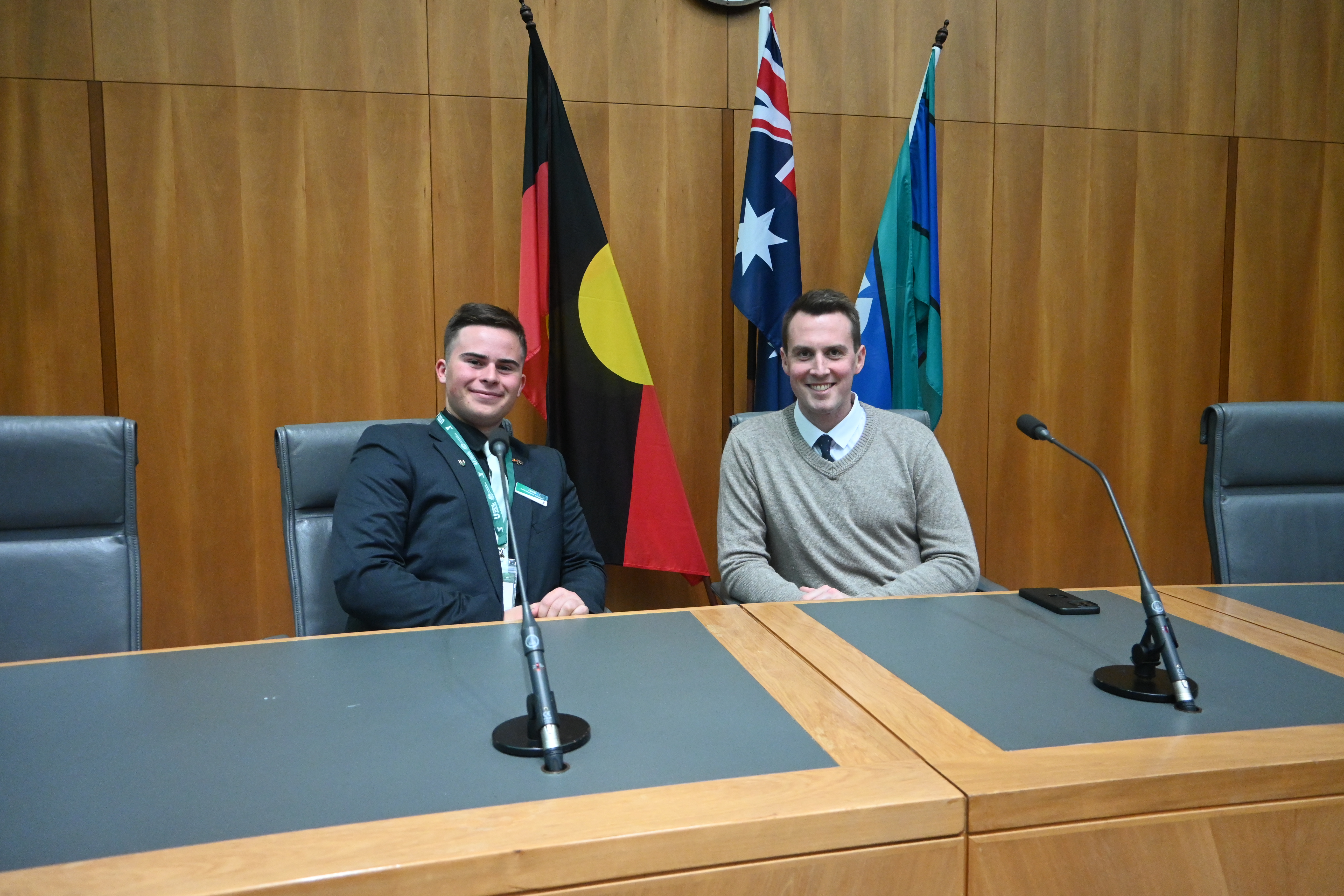 CENTRAL COAST LOCAL LEWIS PANKHURST REPRESENTS ROBERTSON IN THE INAUGURAL NATIONAL YOUTH PARLIAMENT Main Image