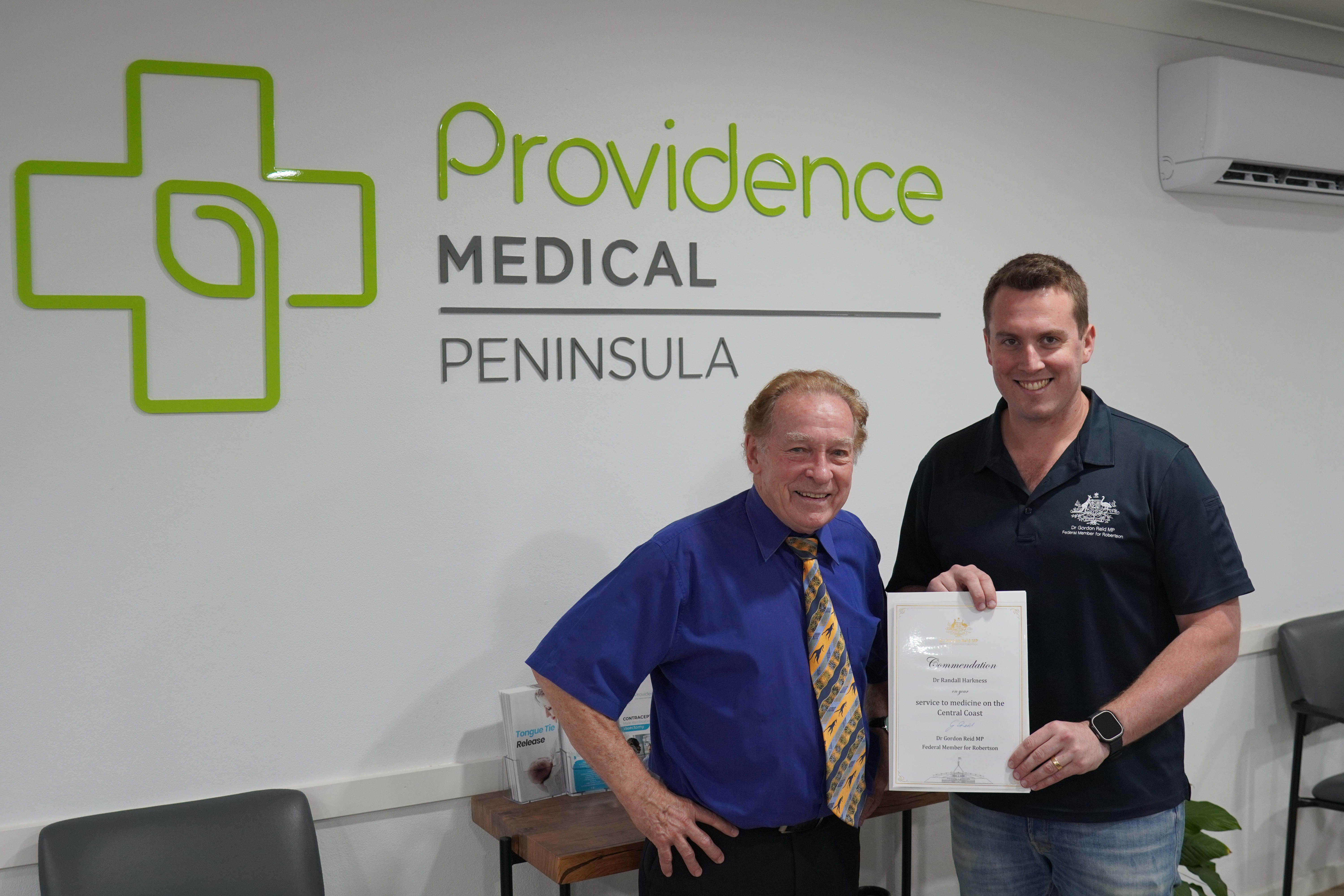 DR REID COMMENDS DOCTOR HARKNESS ON AMAZING MEDICAL CAREER Main Image